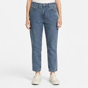 Everlane The Original Cheeky Jeans Blue Organic Cotton Denim Size 32